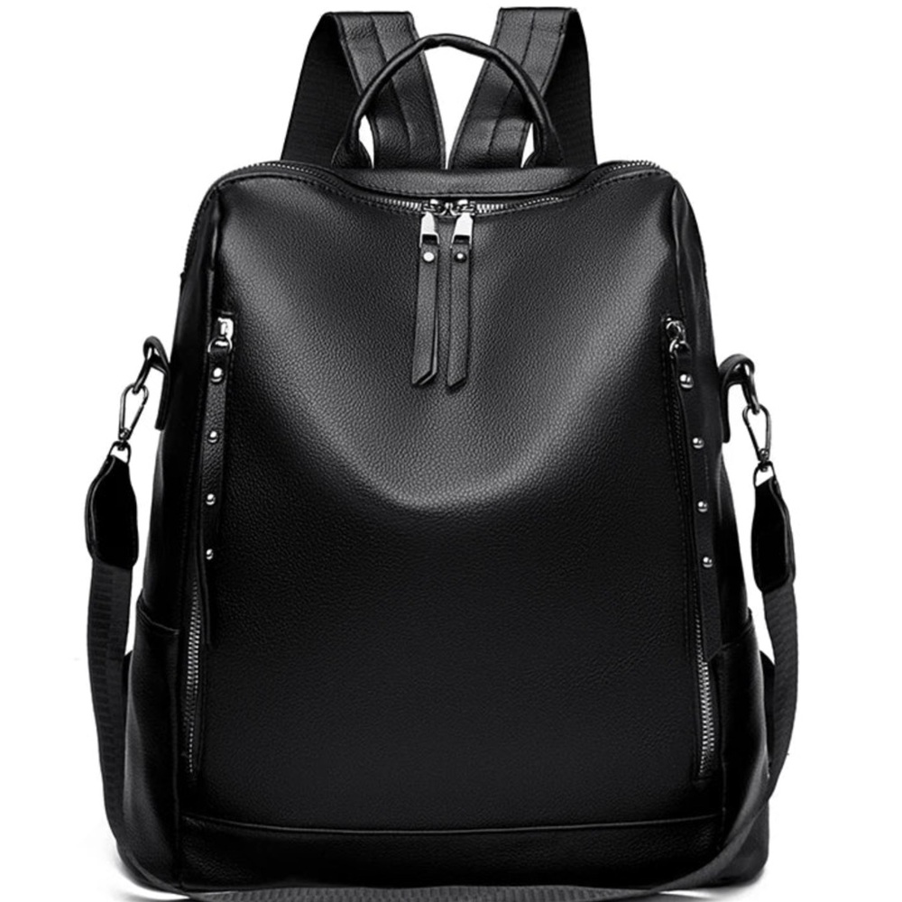 Stylish Black Backpack